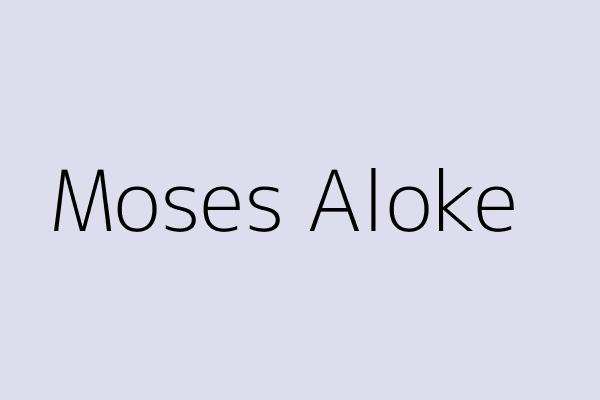 Moses Aloke